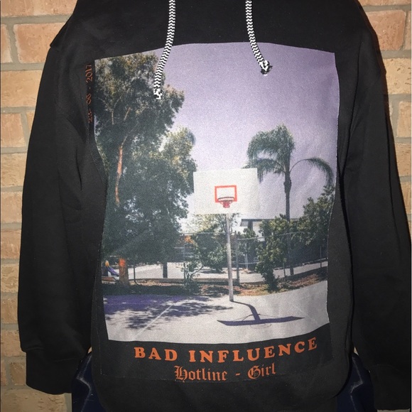 missguided bad influence t shirt